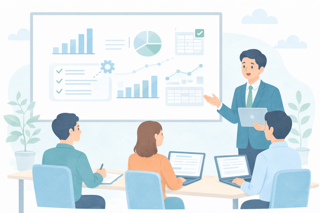 AIトレーニングセッションのプレゼンテーション